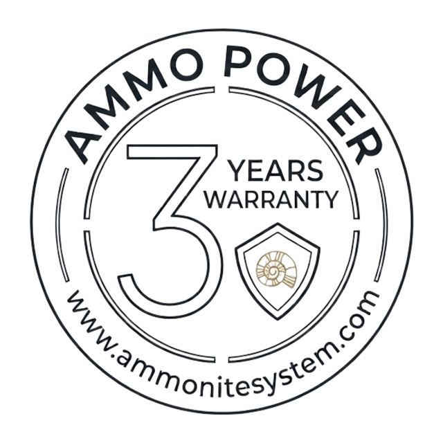 AMMOPOWER 3 years warranty