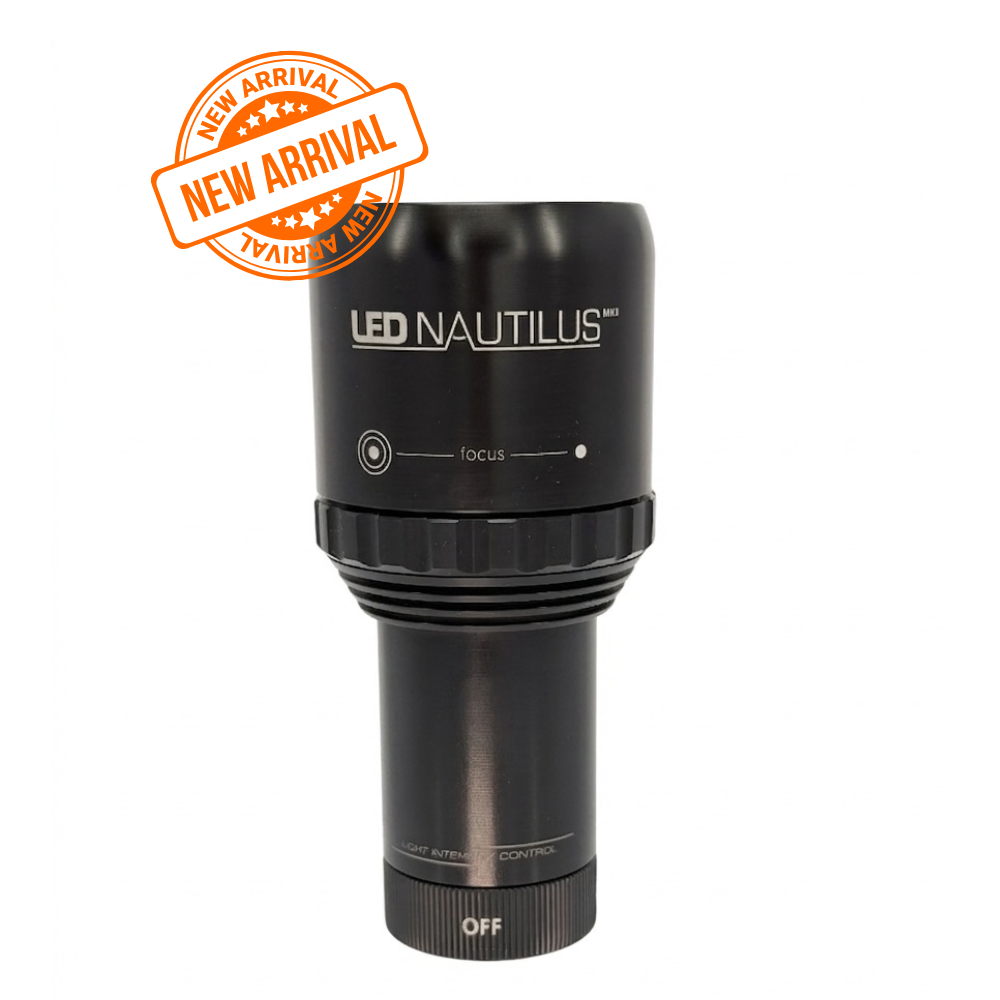LED NAUTILUS MKII primary dive light head – Ammonite System